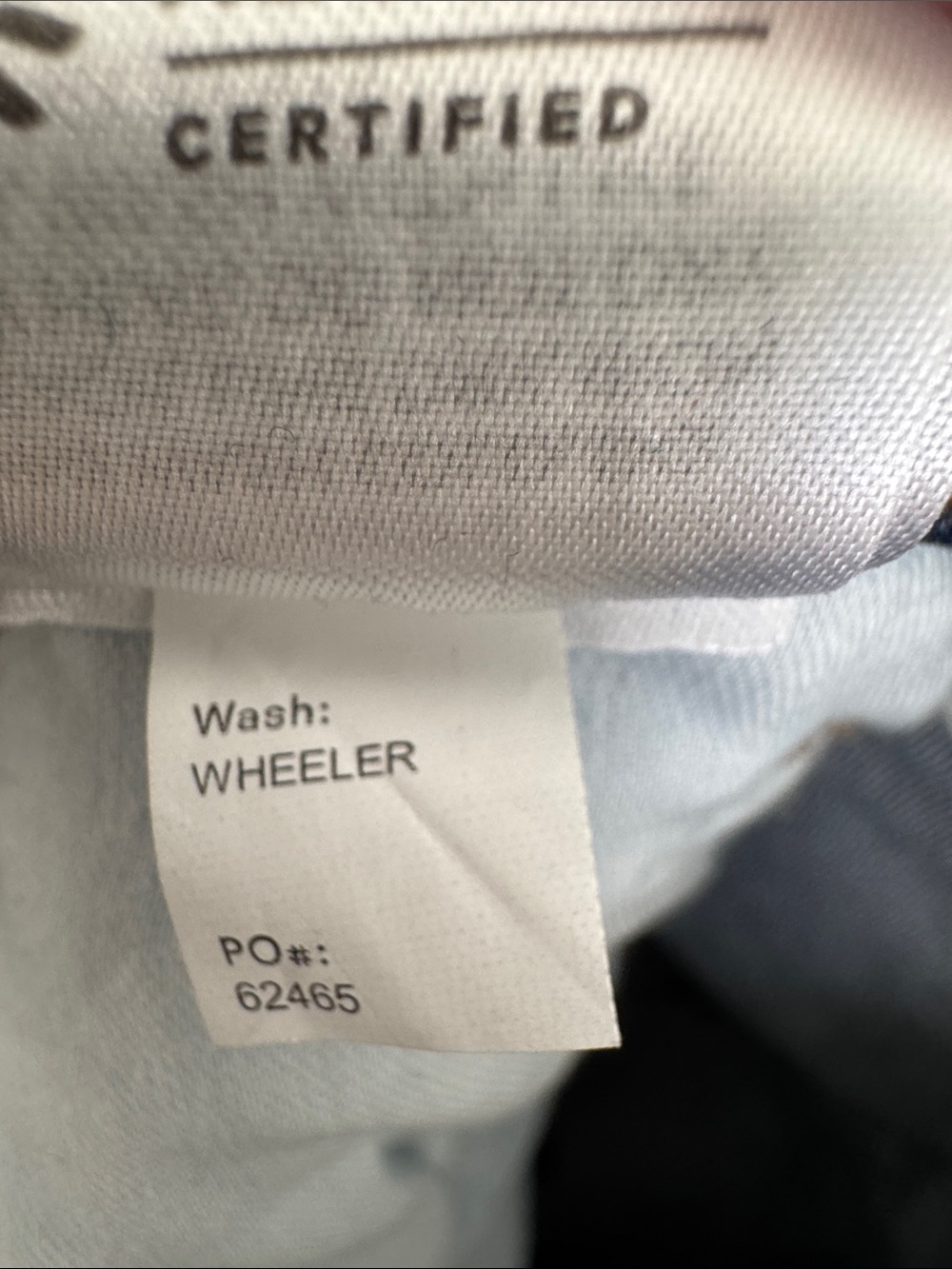 NWT Reformation Bex Super Stretch High Rise Wide Leg Jeans in “Wheeler” - Picture 15 of 15